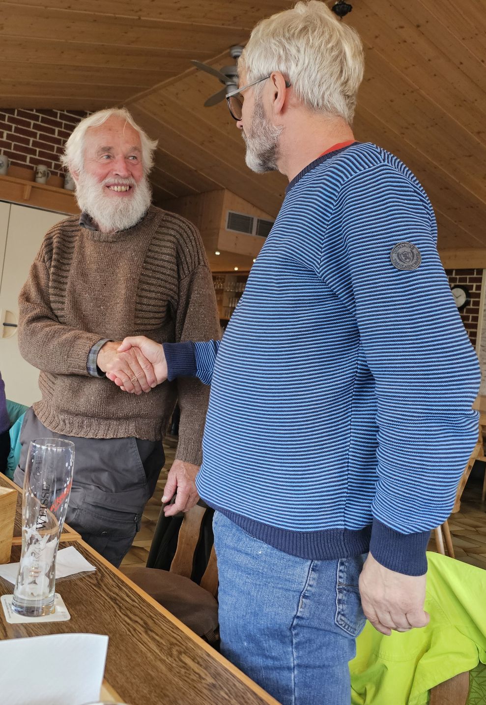 Essen und Verabschiedung des Referenten